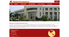Desktop Screenshot of globalformations.com